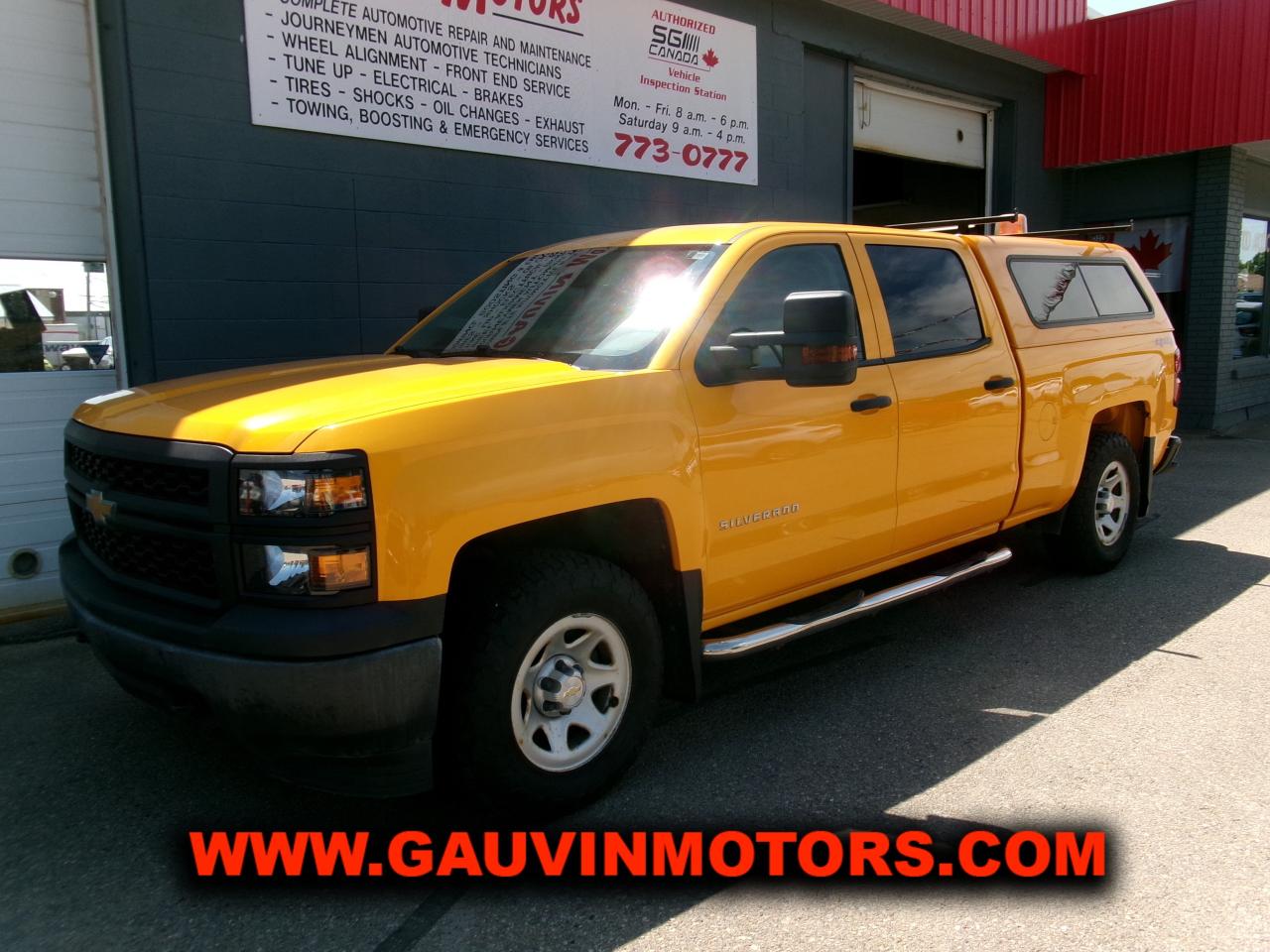 Used 2015 Chevrolet Silverado 1500 4WD Crew Work Truck 5.3, Low km- Low Price! for sale in Swift Current, SK