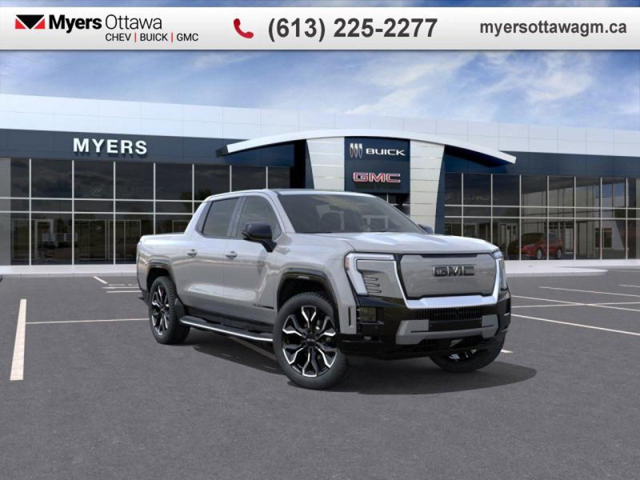 New 2025 GMC Sierra EV Denali Extended Range  DENALI, EXT RANGE, METEORITE GREY for sale in Ottawa, ON