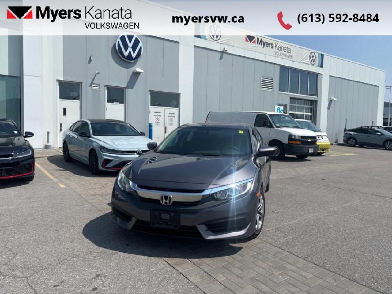Used 2017 Honda Civic Sedan LX  - A/C -  Bluetooth for sale in Kanata, ON
