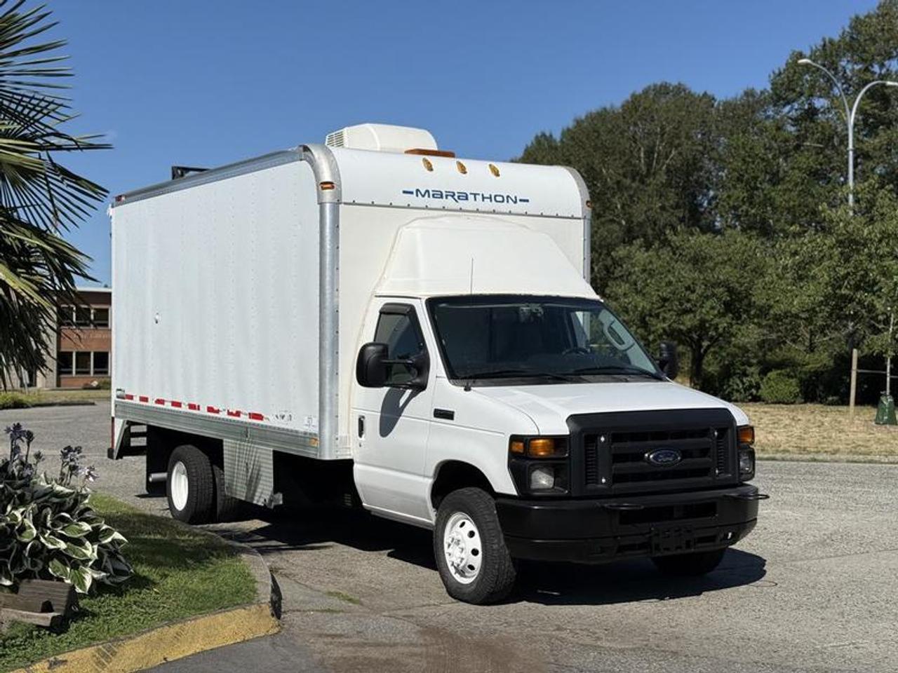 2013 Ford Econoline E450 16-Foot Cube Van with Video Pipeline Inspection Equipment, 6.8L, 10 cylinder, 2 door, RWD, air conditioning, AM/FM radio, white exterior, grey interior, vinyl. Traffic signaler, hose reel, air compressor, camera/tractor controller, office with ventilation, camera control, backup camera, Cummins 7HGJAE-2132L gas generator 120V 7kW. This item is currently OFFSITE. You must register an appointment with our office to schedule an offsite viewing. Appointments must be made a minimum of one business day in advance (and as defined by the days that Repo.com is open for business) before your appointment can be scheduled and confirmed. We may, at our own discretion, instead opt to transport smaller items to Repo.coms main yard for viewing purposes.  $34,840.00 plus $375 processing fee, $35,215.00 total payment obligation before taxes.   Listing report, warranty, contract commitment cancellation fee, financing available on approved credit (some limitations and exceptions may apply). All above specifications and information is considered to be accurate but is not guaranteed and no opinion or advice is given as to whether this item should be purchased. We do not allow test drives due to theft, fraud, acts of vandalism and undetectable impaired driving. Instead we provide the following benefits: Complimentary Warranty (with options to extend), Limited Money Back Satisfaction Guarantee on Fully Completed Contracts, Contract Commitment Cancellation, and an Open-Ended Sell-Back Option. Ask seller for details or call 604-522-REPO(7376) to confirm listing availability.