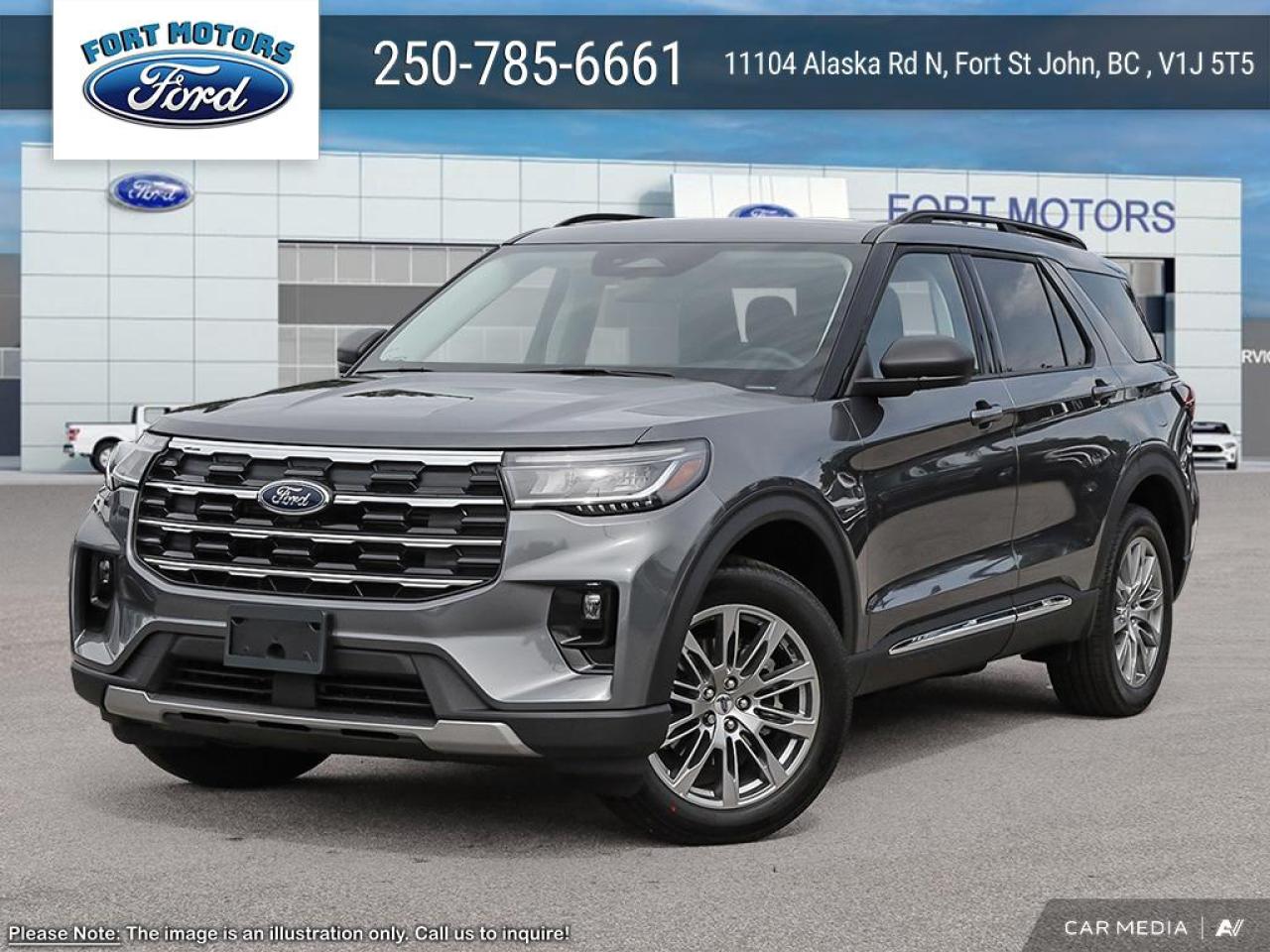 New 2025 Ford Explorer ACTIVE for sale in Fort St John, BC