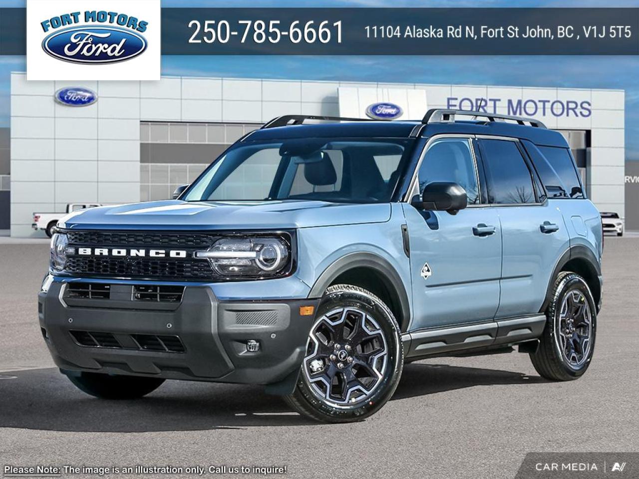 New 2025 Ford Bronco Sport Outer Banks® for sale in Fort St John, BC