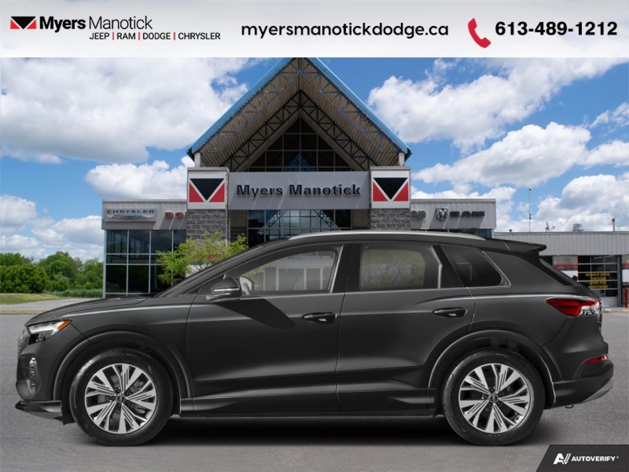 Used 2024 Audi Q4 e-tron 50 quattro  -  Sunroof -  Leather Seats for sale in Ottawa, ON