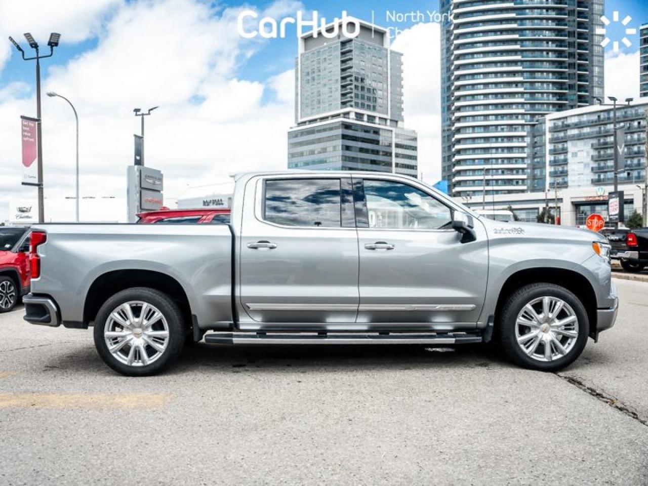 2023 Chevrolet Silverado 1500 High Country 147'' V8 Sunroof Leather Captain Seats Tonneau Cover Photo4