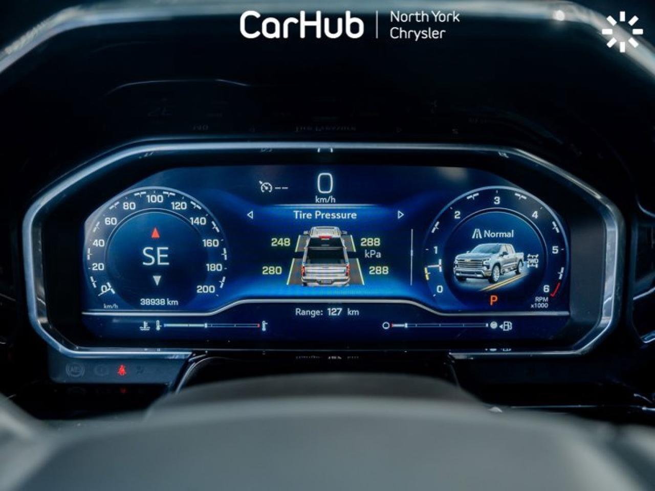 2023 Chevrolet Silverado 1500 High Country 147'' V8 Sunroof Leather Captain Seats Tonneau Cover Photo