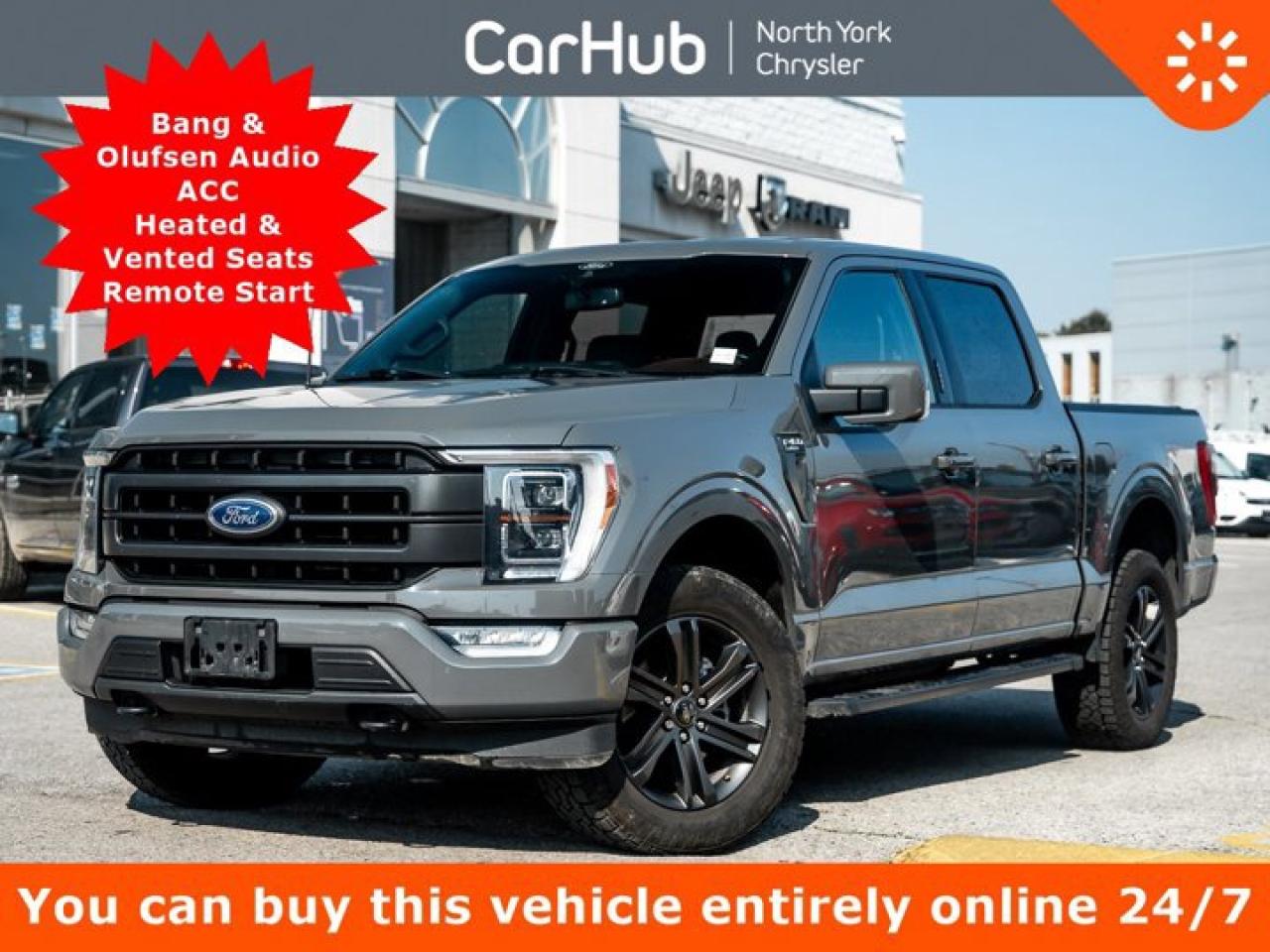 Used 2021 Ford F-150 LARIAT 4WD 5.5' Box B&O Audio ACC Heated Vented Seats Remote Start for sale in Thornhill, ON
