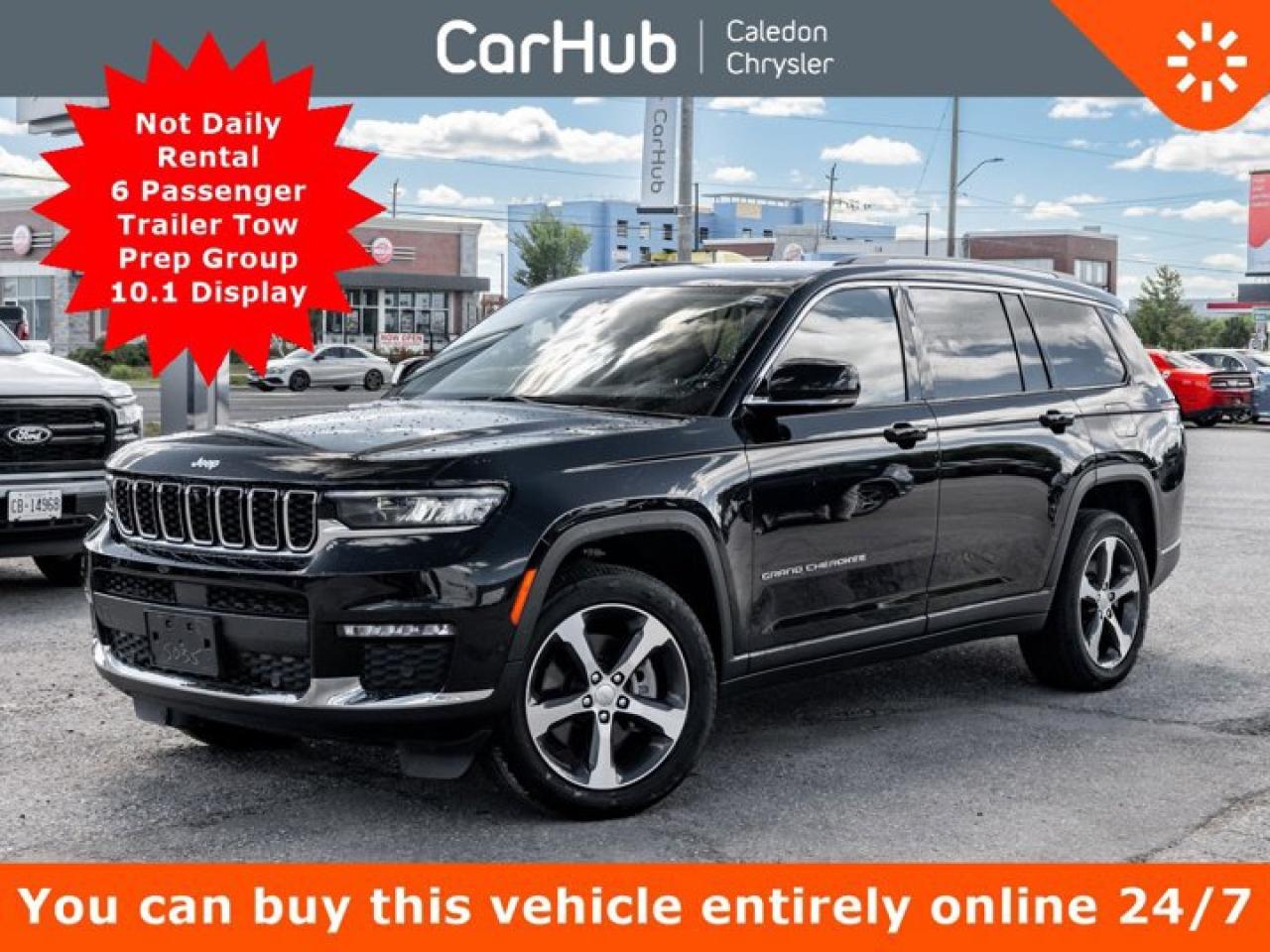 Used 2023 Jeep Grand Cherokee L Limited 6 Seater Pano Sunroof Luxury Group II for sale in Bolton, ON