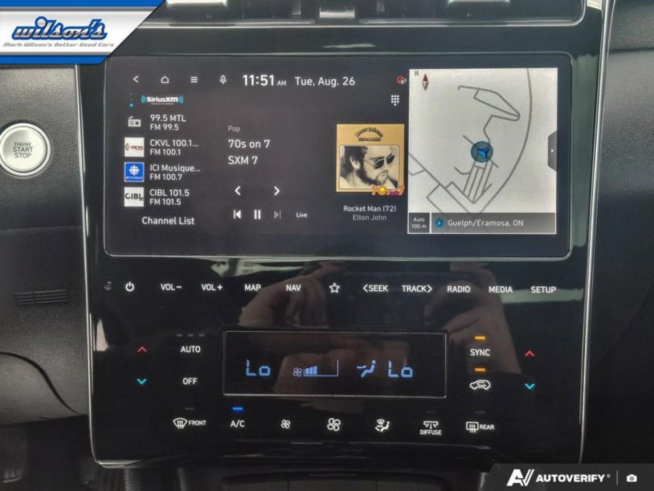 2023 Hyundai Tucson Preferred AWD | Trend Pkg | Leather | Panoramic Sunroof | Heated Wheel + Seats | Rear Cam & More ! Photo