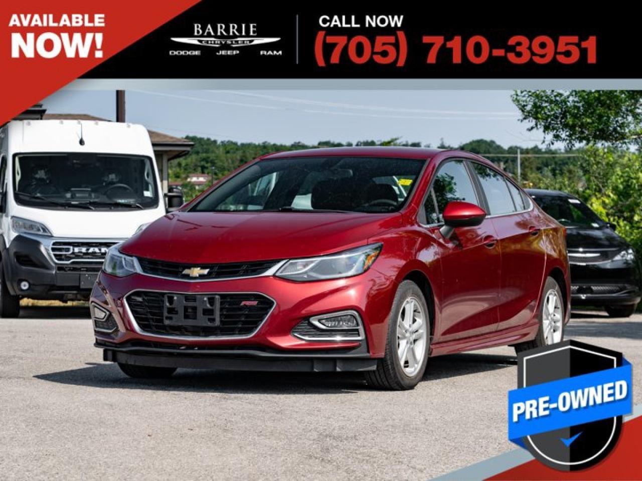 Used 2017 Chevrolet Cruze LT for sale in Barrie, ON