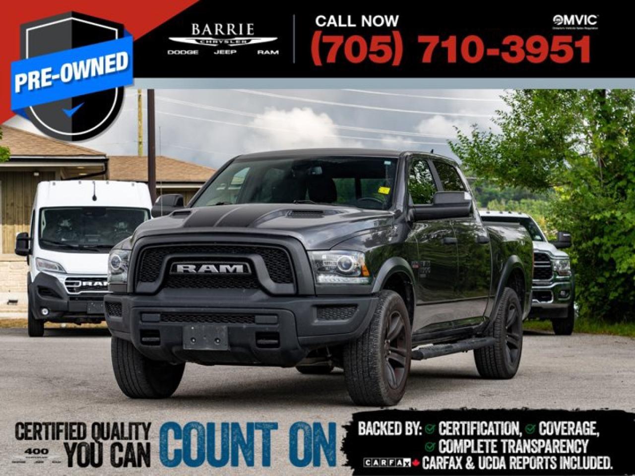 Used 2021 RAM 1500 Classic WARLOCK for sale in Barrie, ON