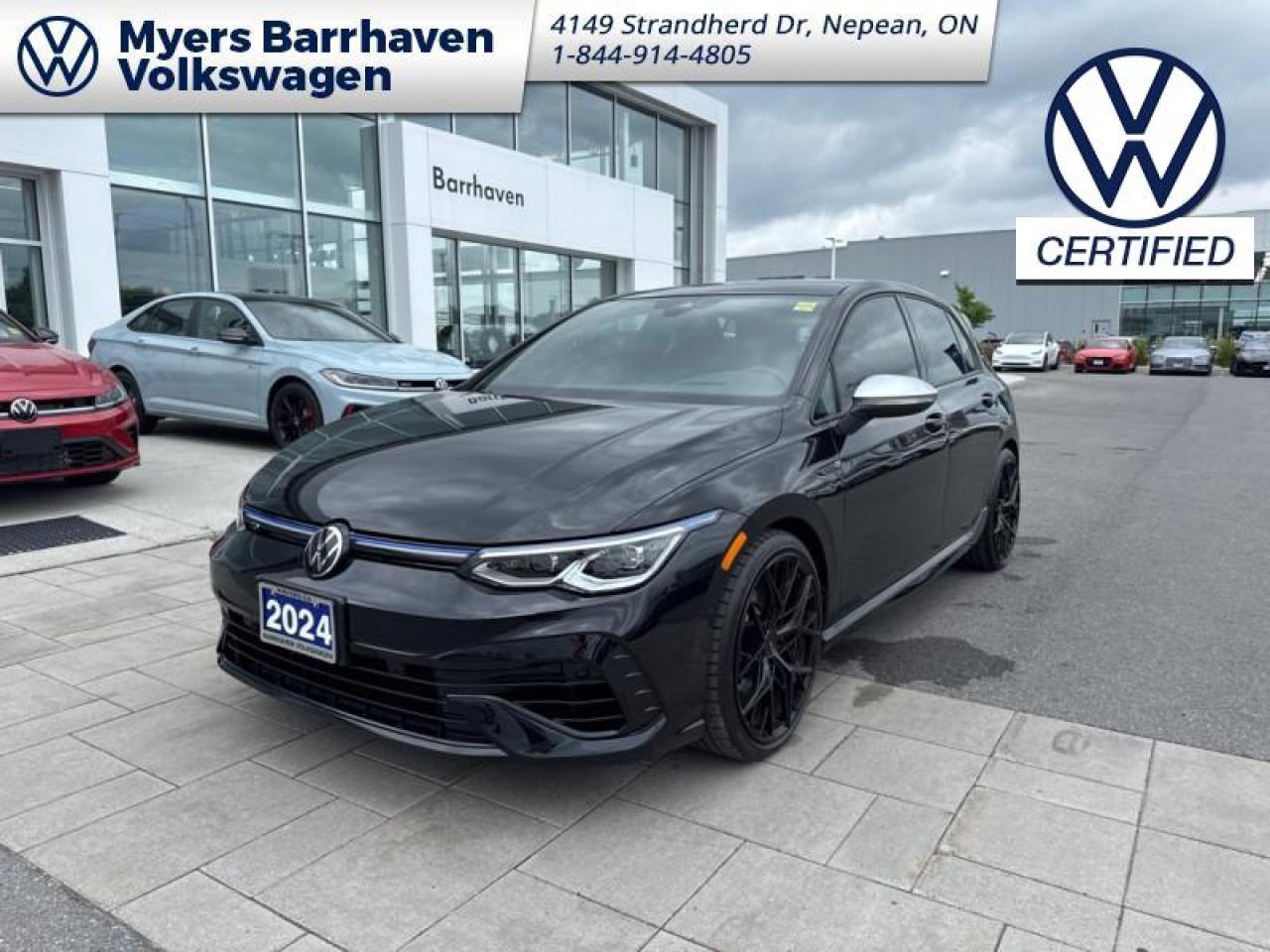Used 2024 Volkswagen Golf R Manual  - Certified -  HUD for sale in Nepean, ON