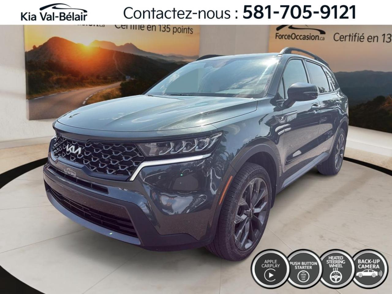 Used 2022 Kia Sorento X-LINE *AWD *TURBO *281HP *CAMERA *CARPLAY *CRUISE for sale in Québec, QC
