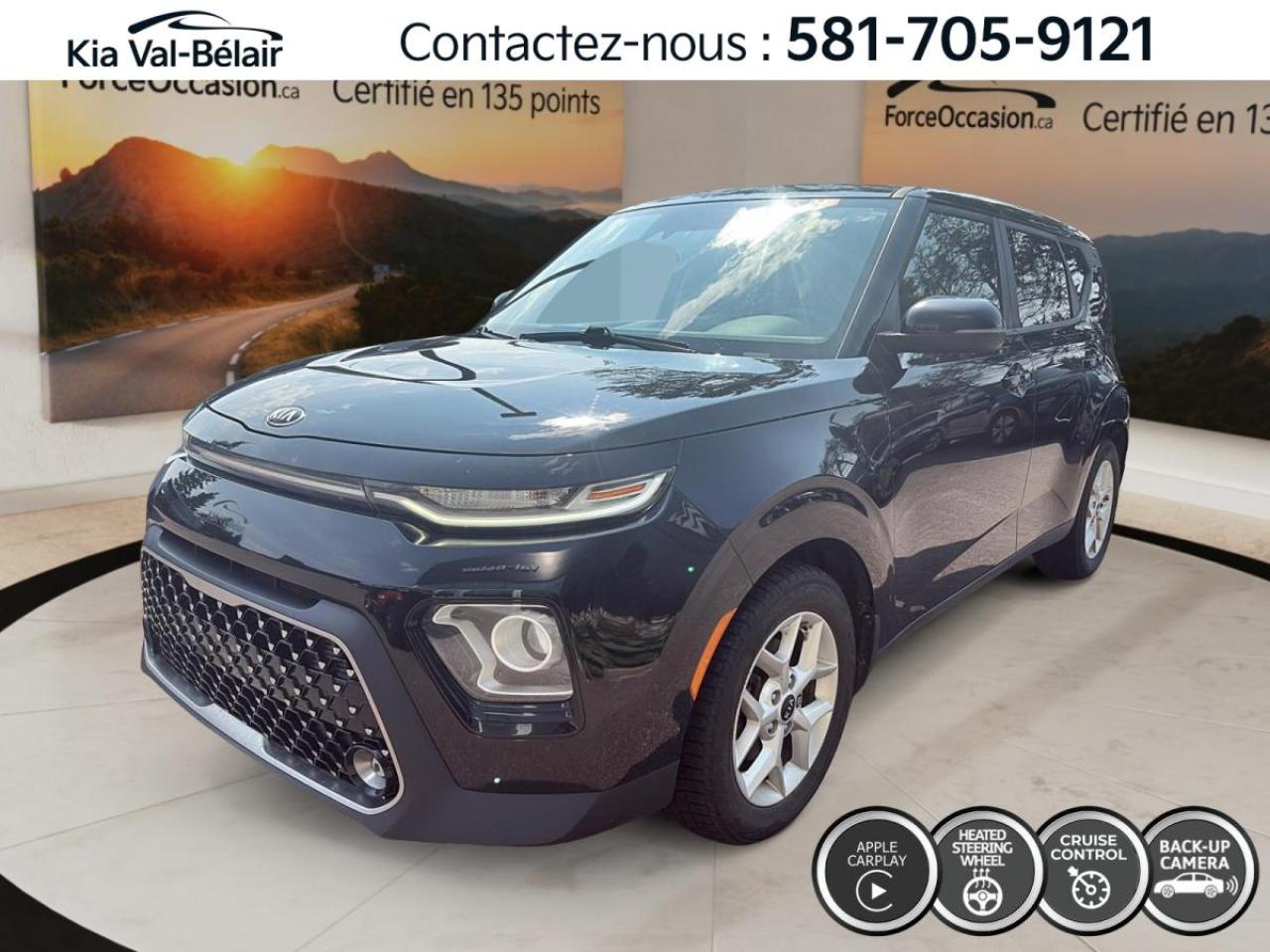 Used 2021 Kia Soul EX *CAMÉRA *CARPLAY *CRUISE *SIÈGES CHAUFF *A/C for sale in Québec, QC