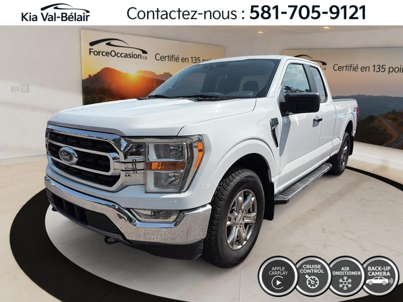Used 2021 Ford F-150 XLT * 4X4 * V6 * 290HP * SEPERCREW * 6.5'BOX * A/C for sale in Québec, QC