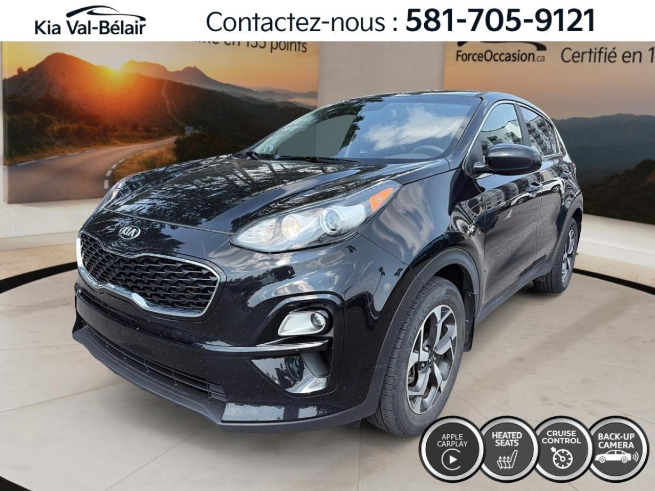 Used 2022 Kia Sportage LX * FWD * CAMÉRA * CARPLAY * CRUISE * GPS * A/C for sale in Québec, QC