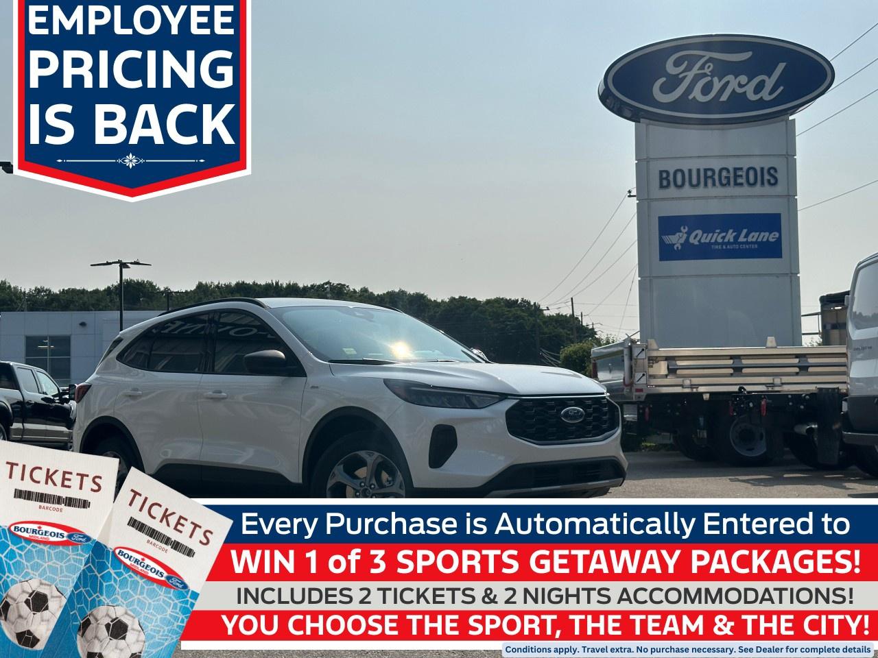 New 2025 Ford Escape ST-Line AWD for sale in Midland, ON