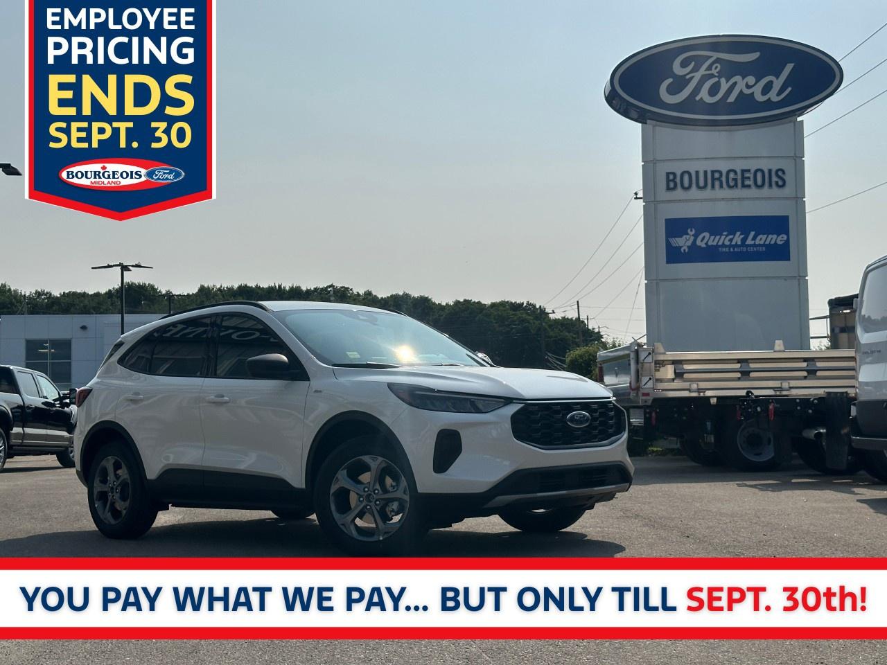 New 2025 Ford Escape ST-Line AWD for sale in Midland, ON