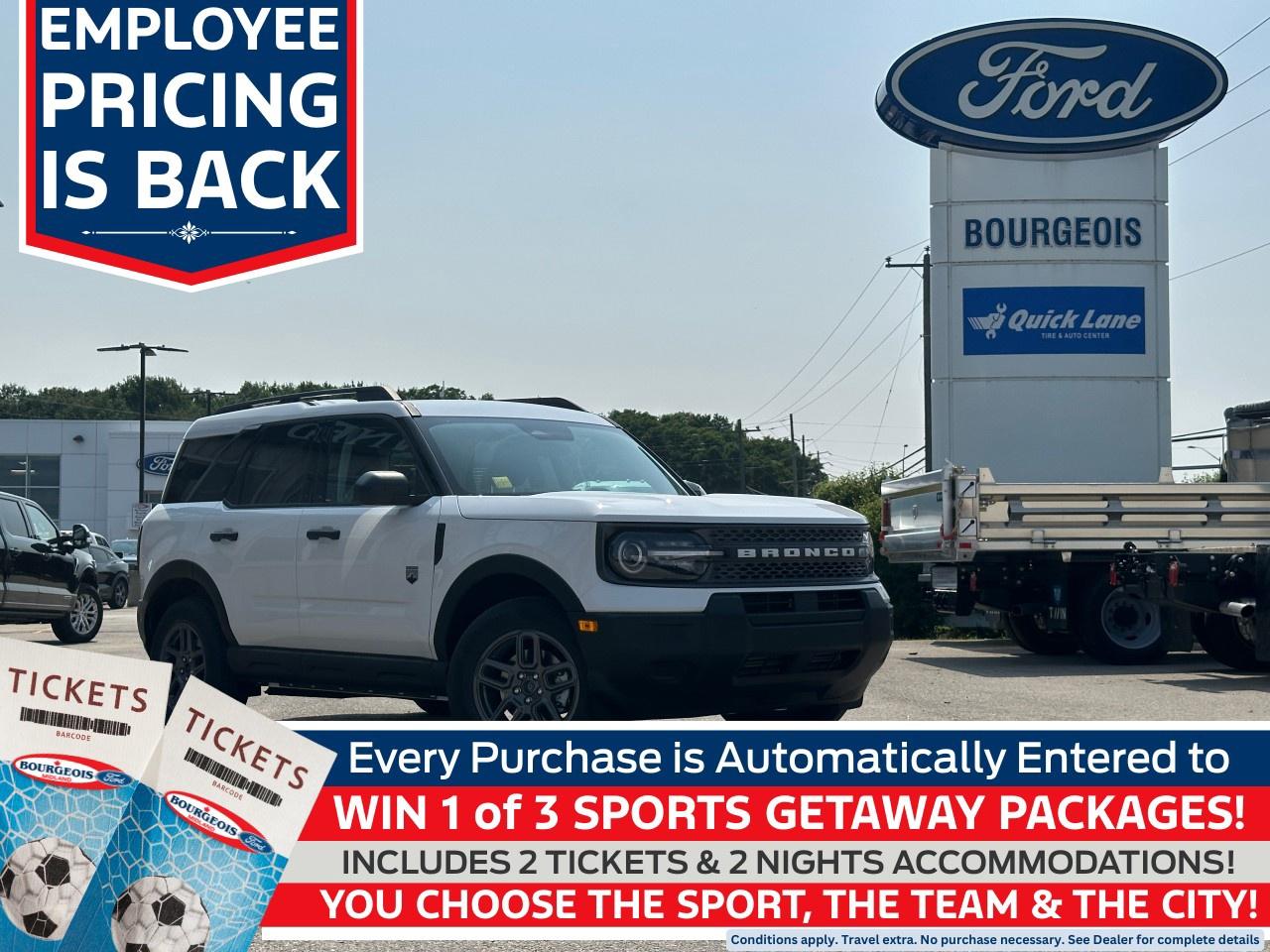 New 2025 Ford Bronco Sport Big Bend 4x4 for sale in Midland, ON