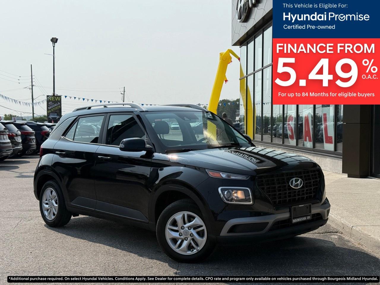 Used 2022 Hyundai Venue Preferred IVT for sale in Midland, ON