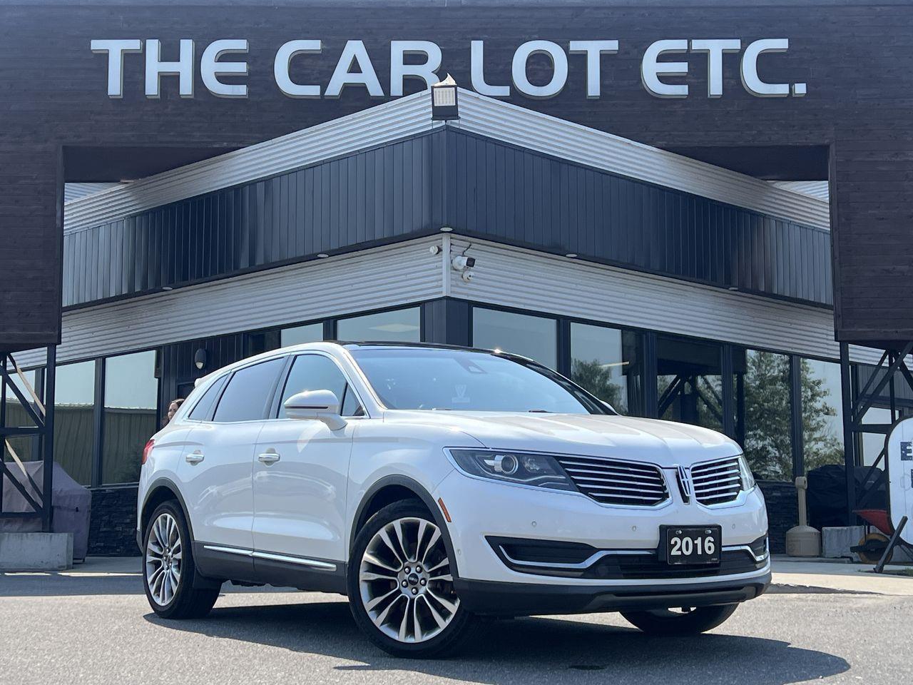 Used 2016 Lincoln MKX Reserve for sale in Sudbury, ON