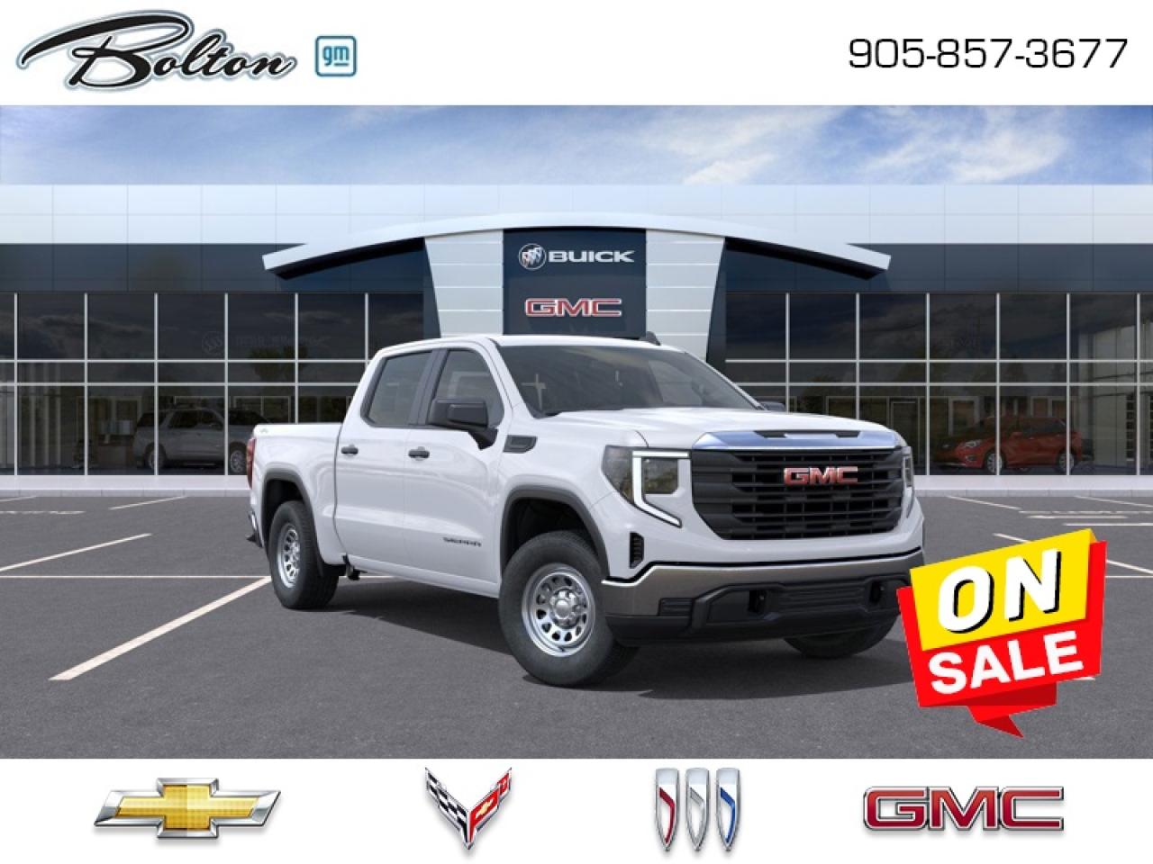 New 2025 GMC Sierra 1500 PRO for sale in Bolton, ON
