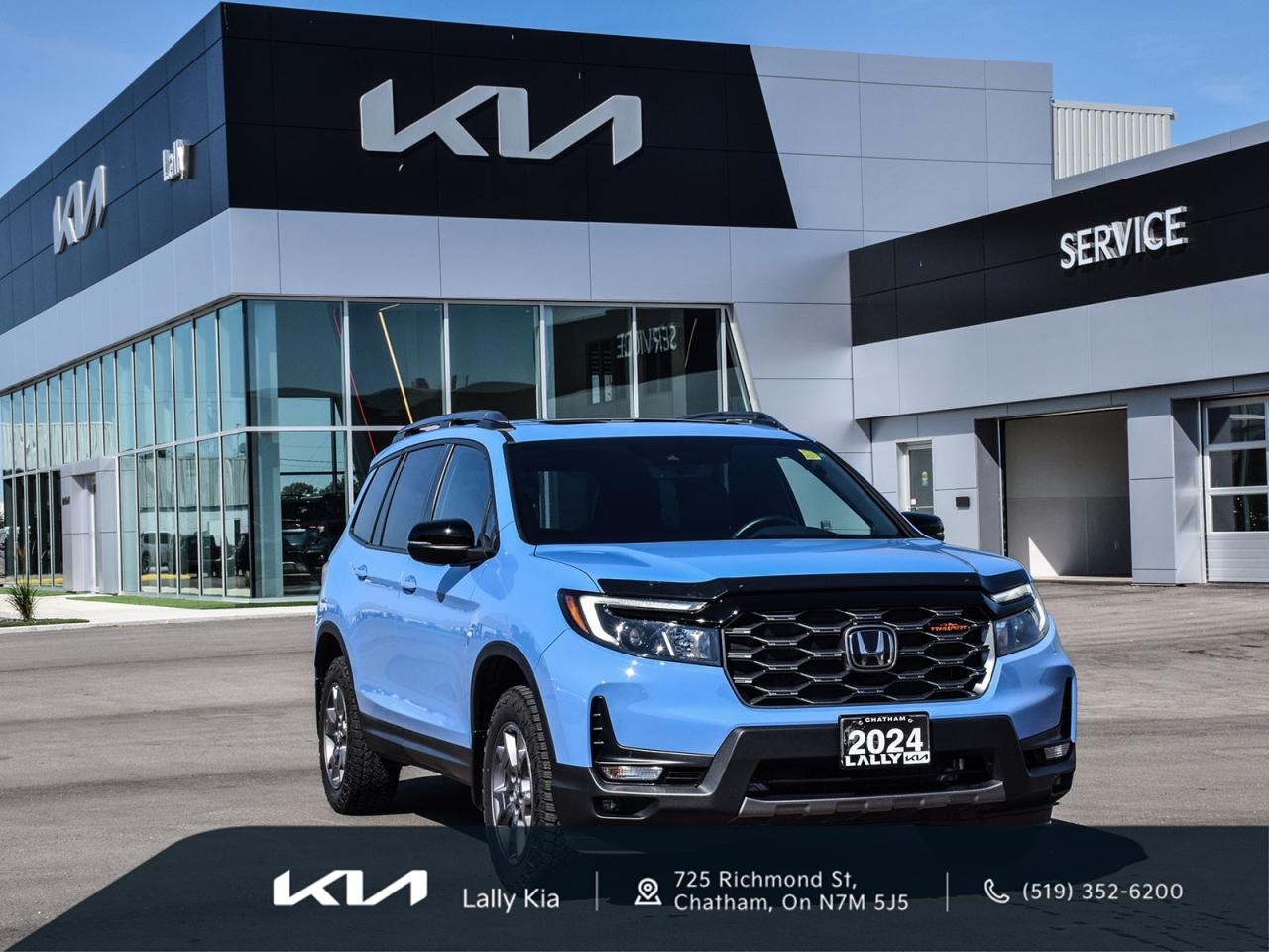 Used 2024 Honda Passport TrailSport New Arrival | Low KMs | Clean CarFax | Leather | Roof for sale in Chatham, ON