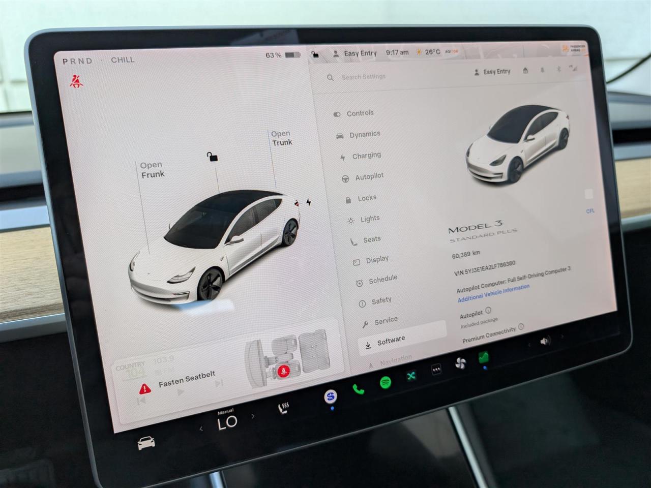 2020 Tesla Model 3 STANDARD RANGE PLUS