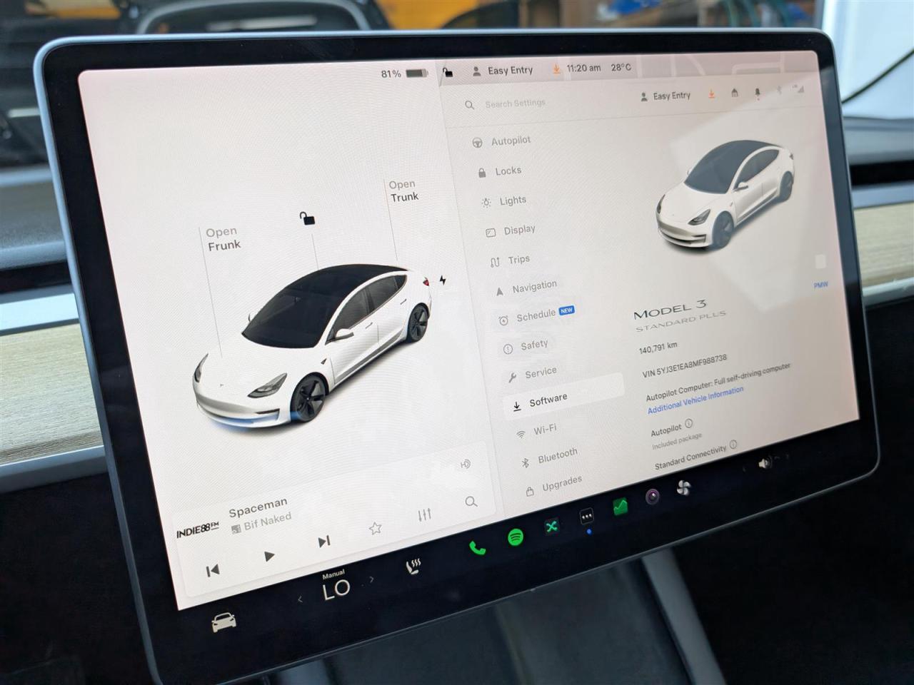 2021 Tesla Model 3 STANDARD RANGE PLUS