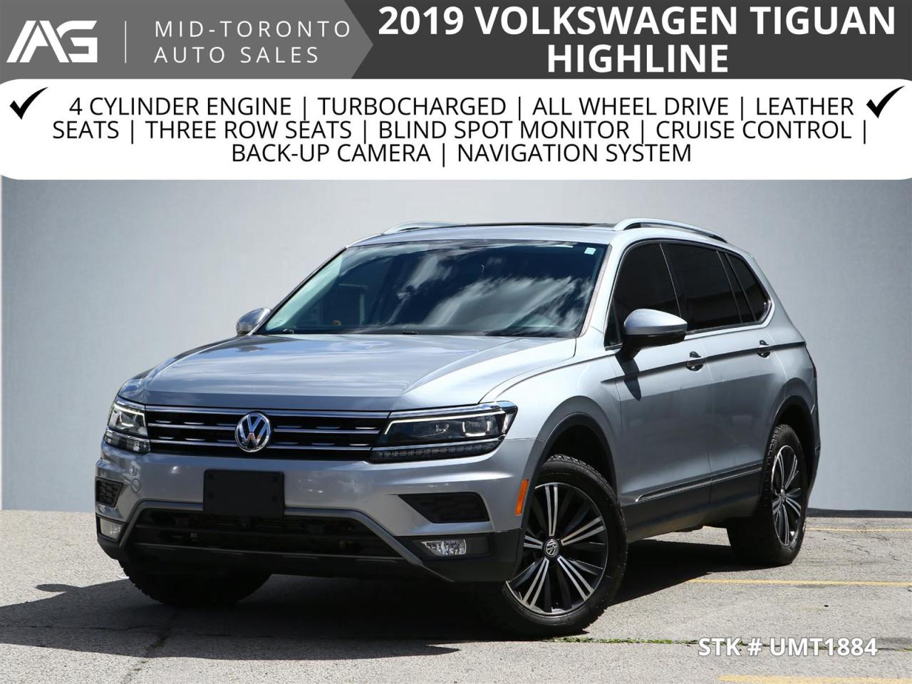 Used 2019 Volkswagen Tiguan Highline for sale in North York, ON