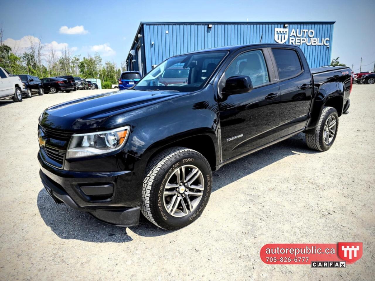 Used 2019 Chevrolet Colorado Crew Cab 3.6L V6 4x4 Certified No Accidents for sale in Orillia, ON