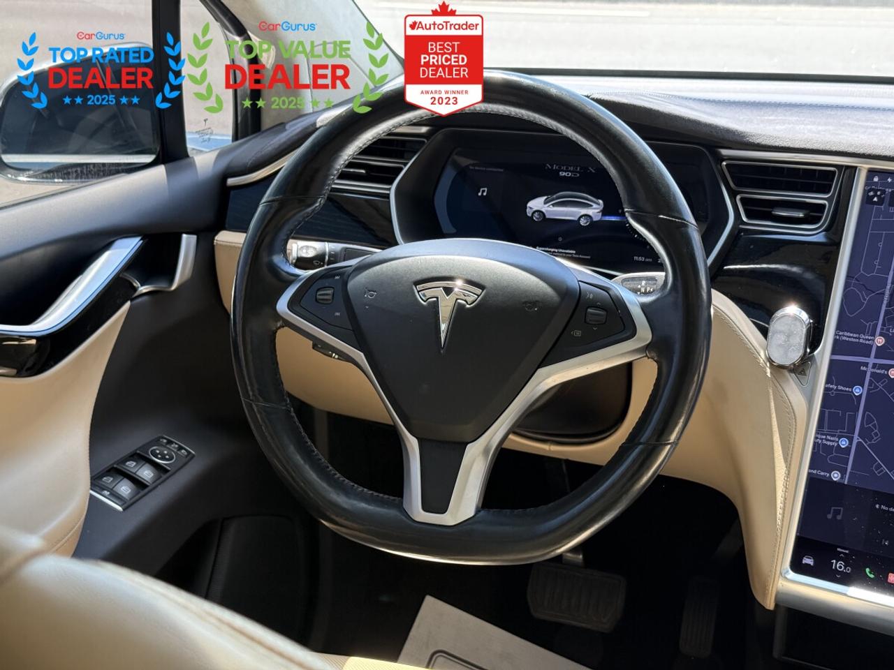 2017 Tesla Model X 90D | STANDARD CONNECTIVITY | AUTOPILOT | LOADED Photo