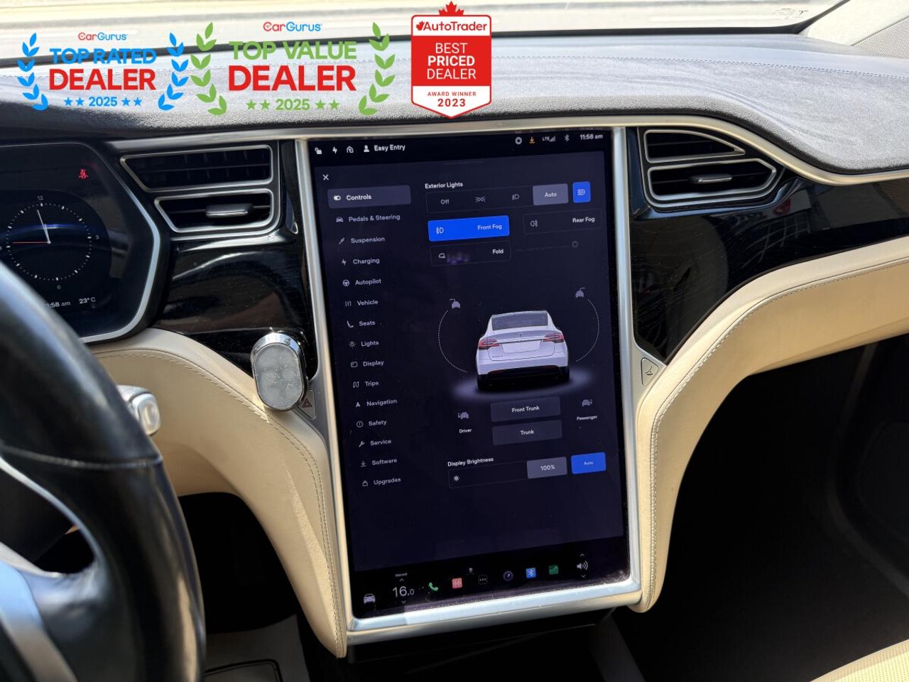 2017 Tesla Model X 90D | STANDARD CONNECTIVITY | AUTOPILOT | LOADED Photo