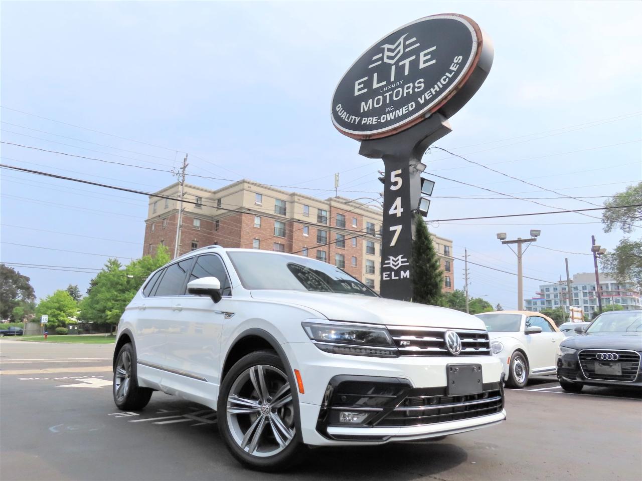 Used 2021 Volkswagen Tiguan HIGHLINE 4MOTION - R-Line Package - Leather !!! for sale in Burlington, ON
