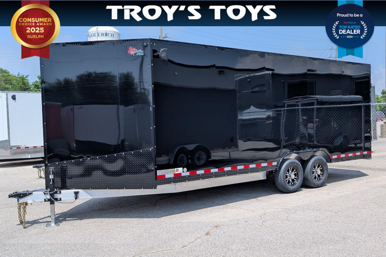 2025 Canadian Trailer Company 8.5x20 V-Nose Cargo Trailer Aluminum Tandem Axle