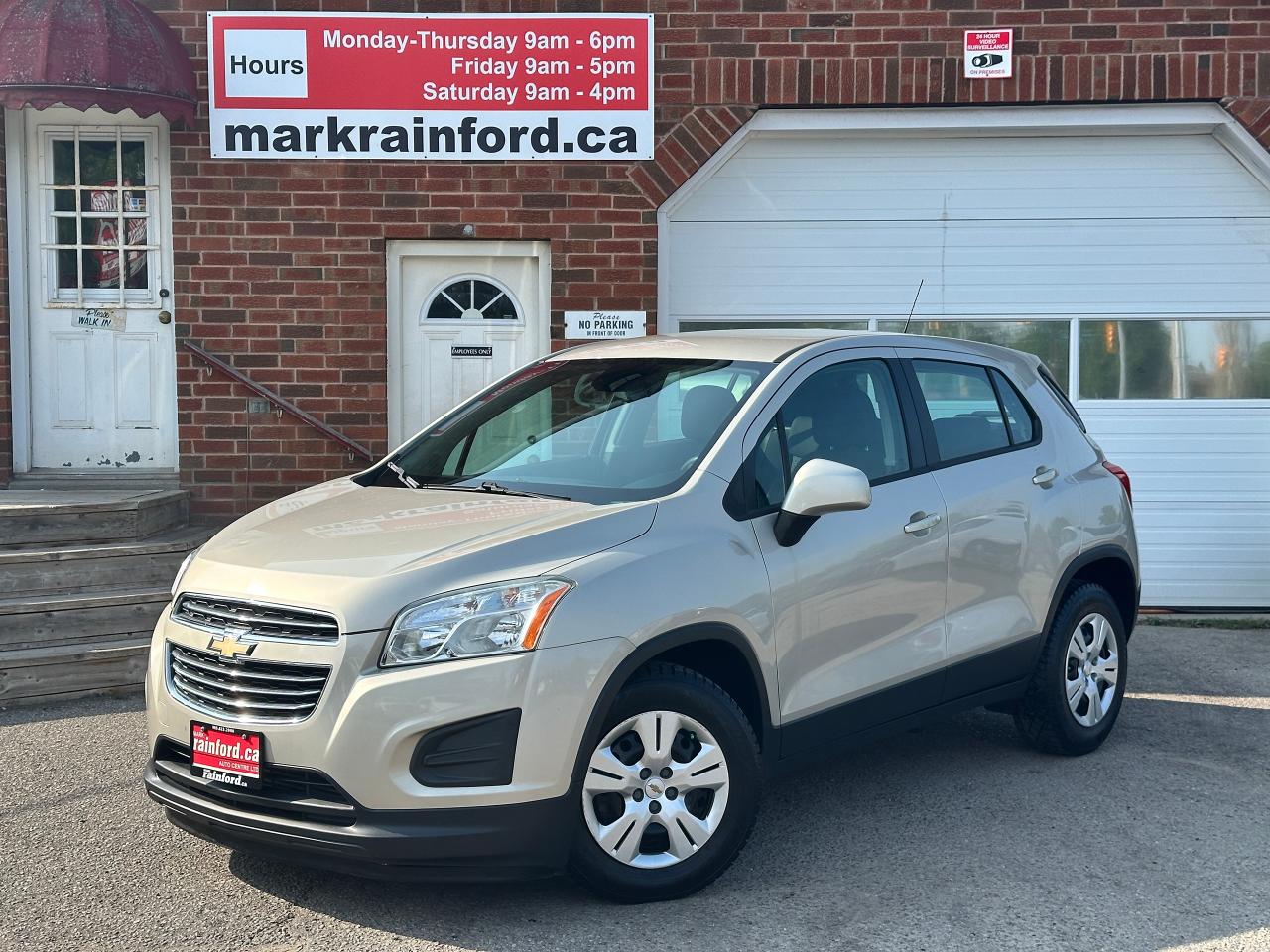2016 Chevrolet Trax LS FWD Keyless Entry A/C AM/FM OnStar 1.4L Auto