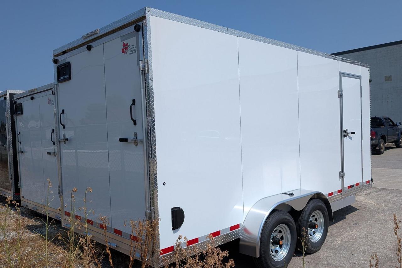 2025 Canadian Trailer Company 7x16 V-Nose Cargo Trailer Aluminum Tandem Axle
