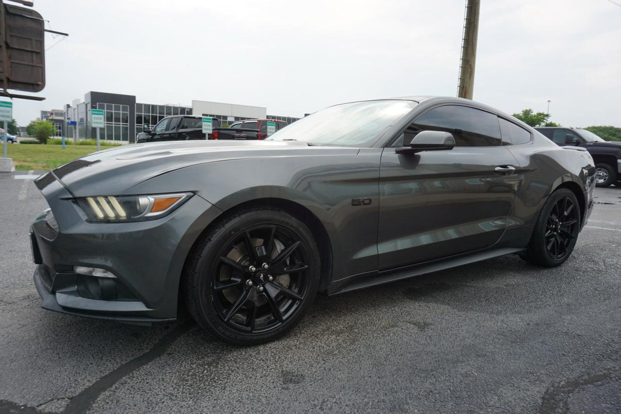 2017 Ford Mustang 5.0L V8 GT PREMIUM COUPE CERTITIFED CAMERA BLUETOOTH CRUISE ALLOYS - Photo #3