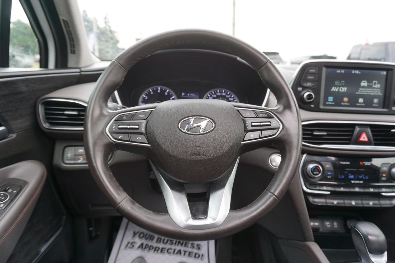 2020 Hyundai Santa Fe AWD CERTIFIED *ACCIDENT FREE* CAMERA NAV BLUETOOTH LEATHER HEATED SEATS PANO ROOF CRUISE ALLOYS Photo