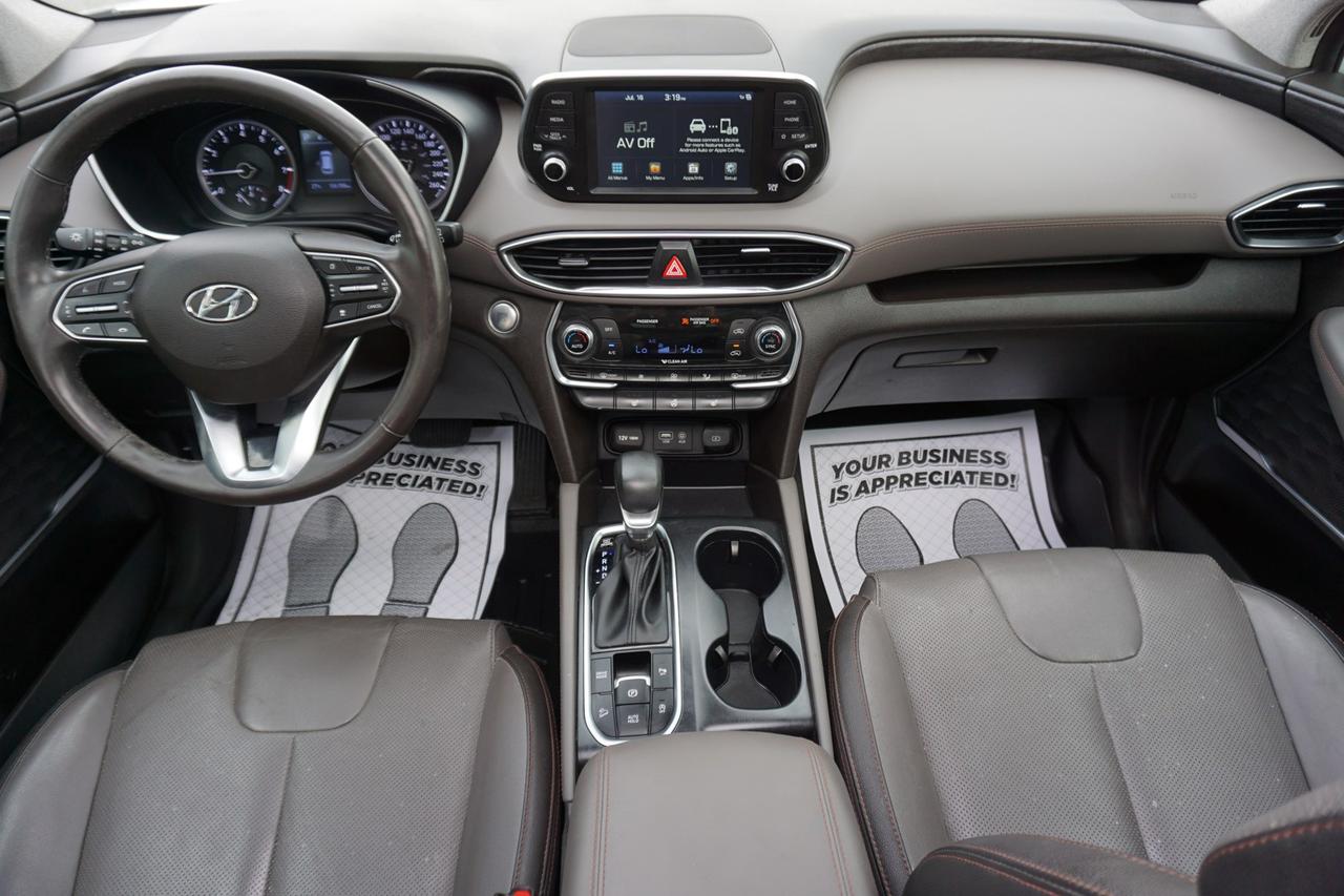 2020 Hyundai Santa Fe AWD CERTIFIED *ACCIDENT FREE* CAMERA NAV BLUETOOTH LEATHER HEATED SEATS PANO ROOF CRUISE ALLOYS Photo