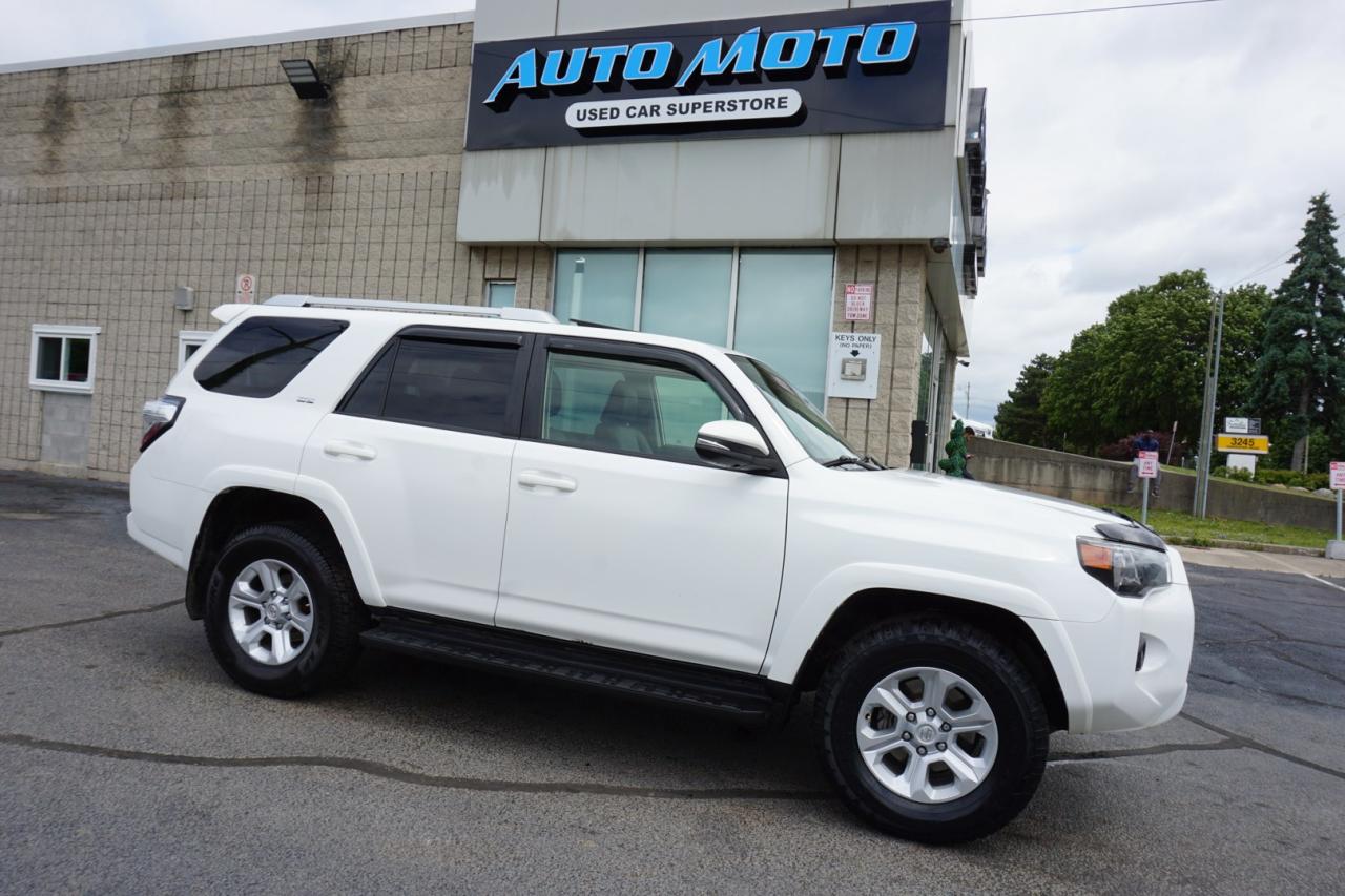 Used 2018 Toyota 4Runner PREMIUM 4WD CERTIFIED *7 SEATS* CAMERA BLUETOOTH LEATHER HEATED SEATS SUNROOF CRUISE ALLOYS for sale in Burlington, ON