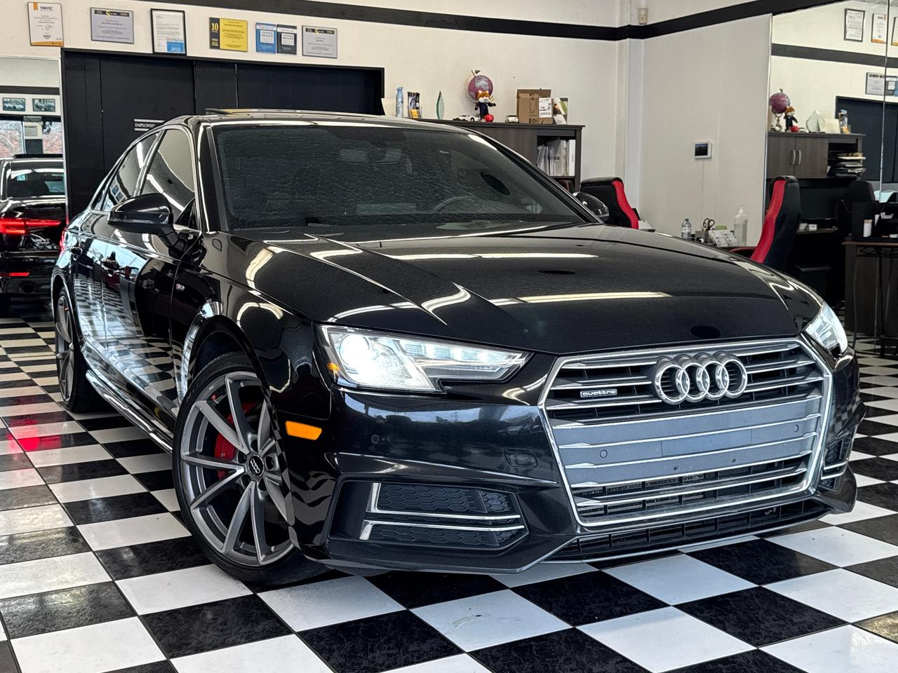 2017 Audi A4 Progressiv S-LINE+GPS+Cooled Leather+Roof+Camera Photo