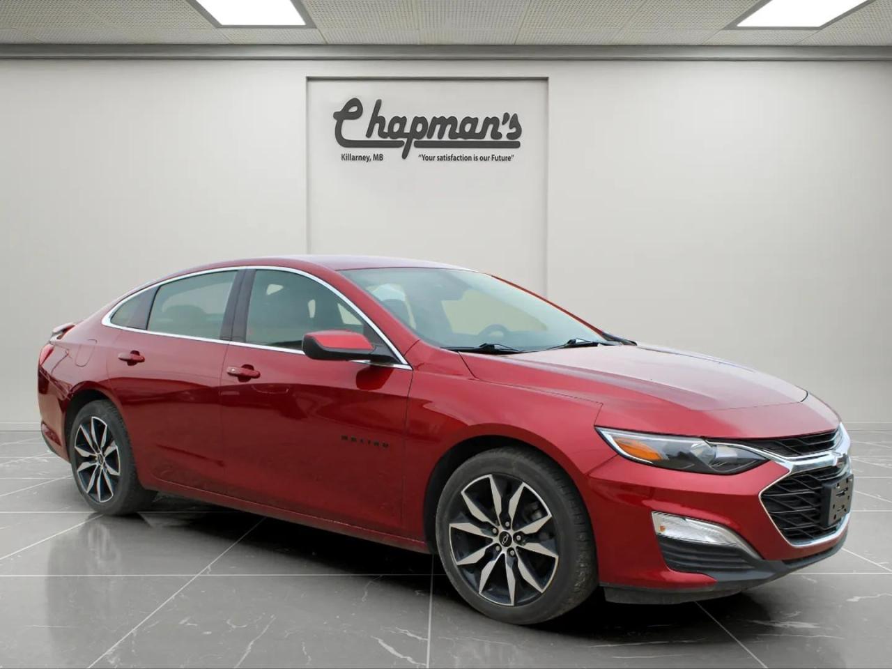 Used 2021 Chevrolet Malibu RS Rear Vision Camera, Remote Start, Wireless Apple Carplay for sale in Killarney, MB