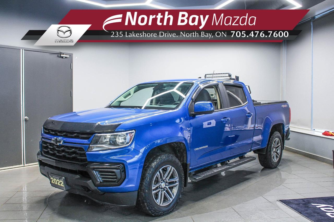 Used 2022 Chevrolet Colorado WT APPLE CARPLAY AND ANDROID AUTO - REARVIEW CAMERA - CLEAN CARFAX! for sale in North Bay, ON