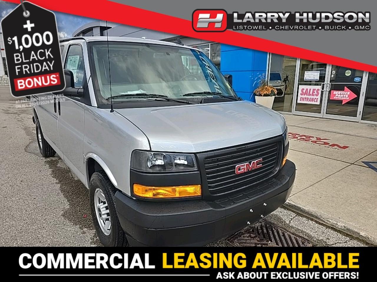 New 2025 GMC Savana 3500 Work Van for sale in Listowel, ON