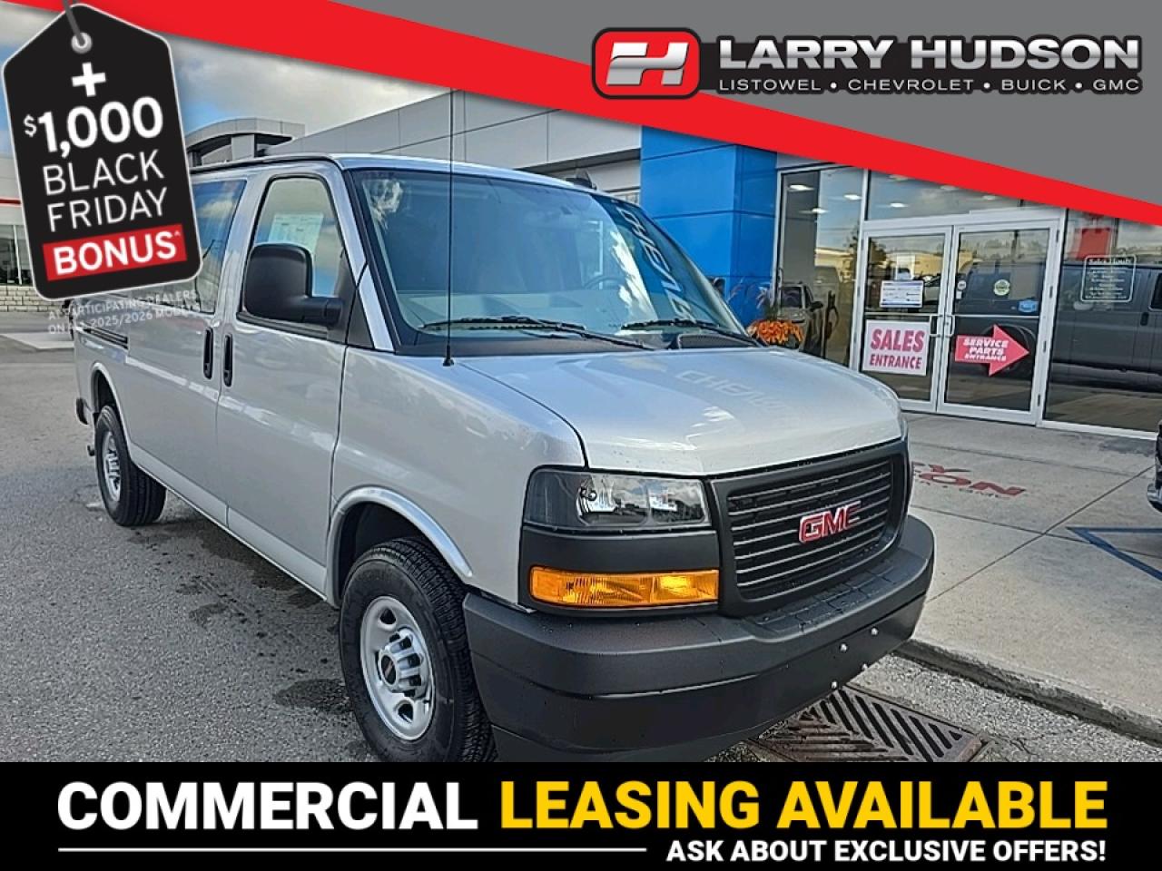 New 2025 GMC Savana 3500 Work Van for sale in Listowel, ON