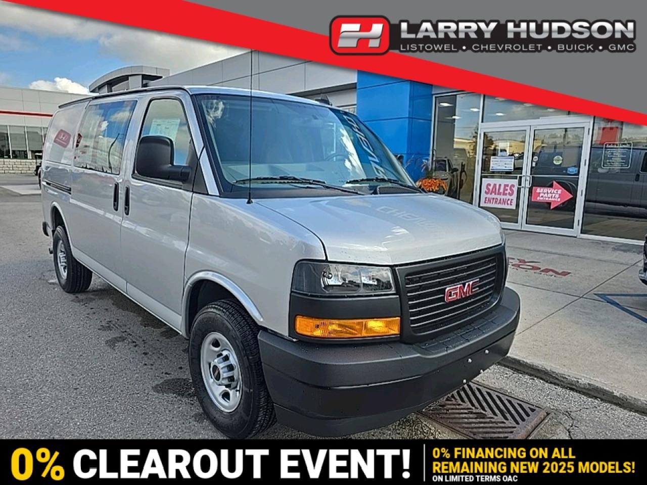 New 2025 GMC Savana 3500 Work Van for sale in Listowel, ON