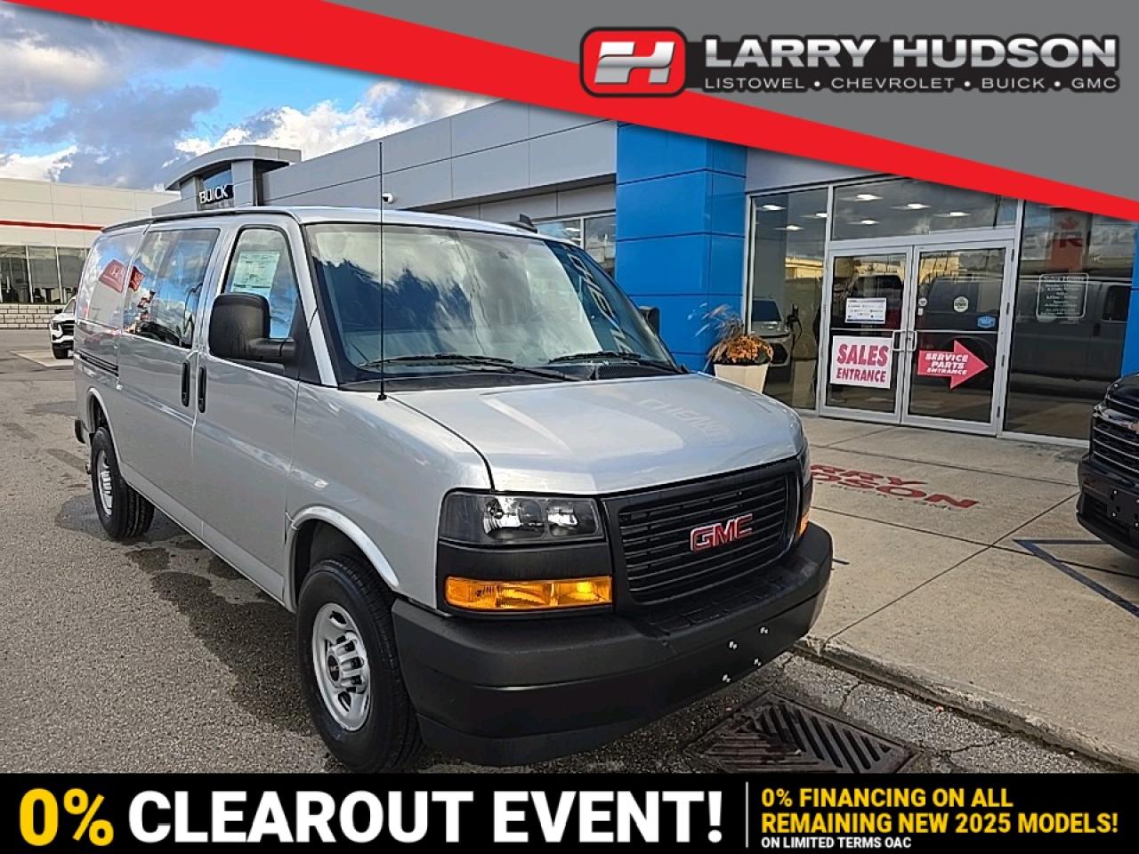 New 2025 GMC Savana 3500 Work Van for sale in Listowel, ON