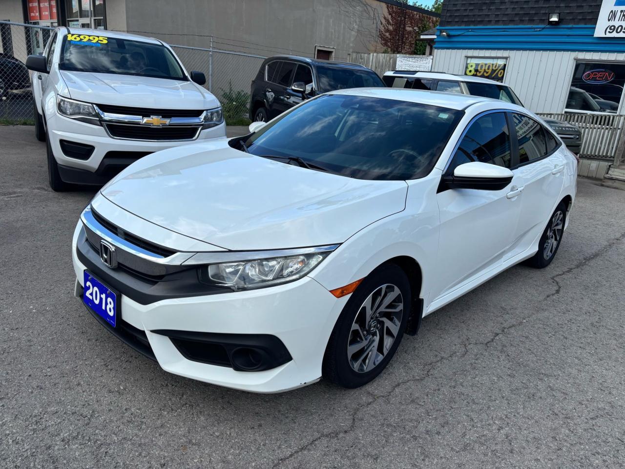 2018 Honda Civic SE, Push Start, Heated Seats, Alloy Wheels,