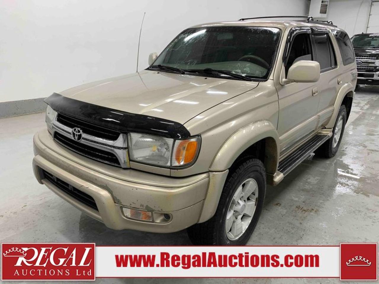 Used 2001 Toyota 4Runner Limited for sale in Calgary, AB