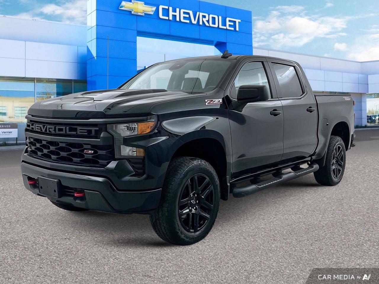 Used 2023 Chevrolet Silverado 1500 Custom Trail Boss 5.3L V8 | Clean CARFAX for sale in Winnipeg, MB